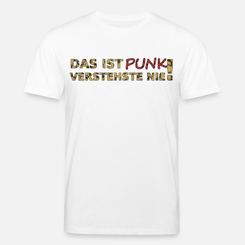 Das ist Punk - Stanley/Stella Unisex Bio-T-Shirt CREATOR  - Weiß