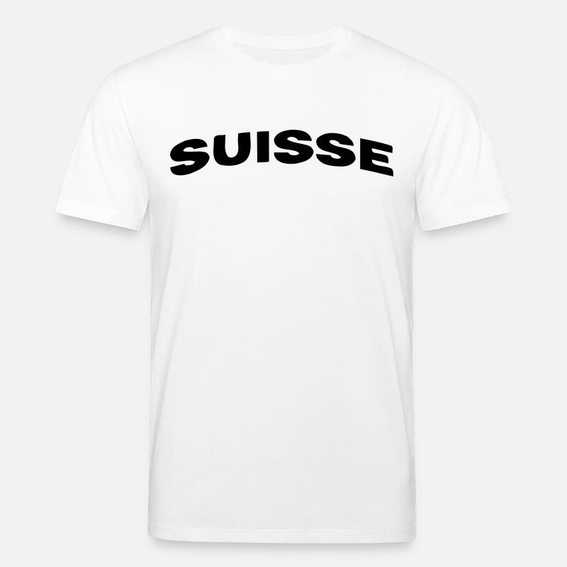Schweiz - Stanley/Stella Unisex Bio-T-Shirt CREATOR  - Weiß
