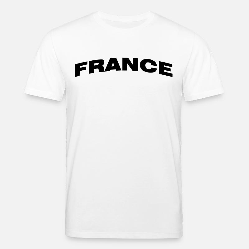 Frankreich - Stanley/Stella Unisex Bio-T-Shirt CREATOR  - Weiß