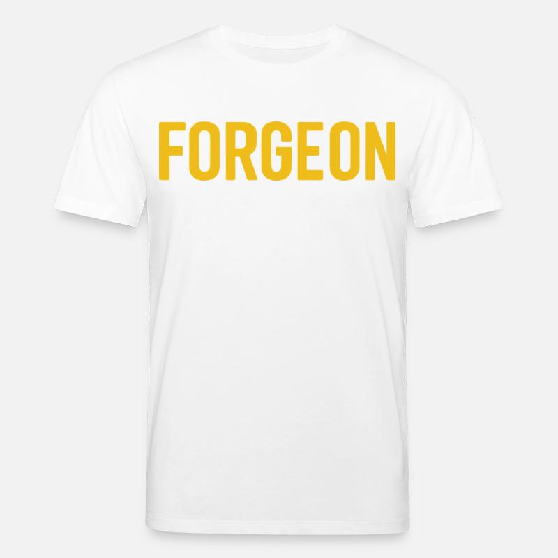 ForgeOn – Restez implacable - T-shirt bio CREATOR Stanley/Stella Unisexe - blanc
