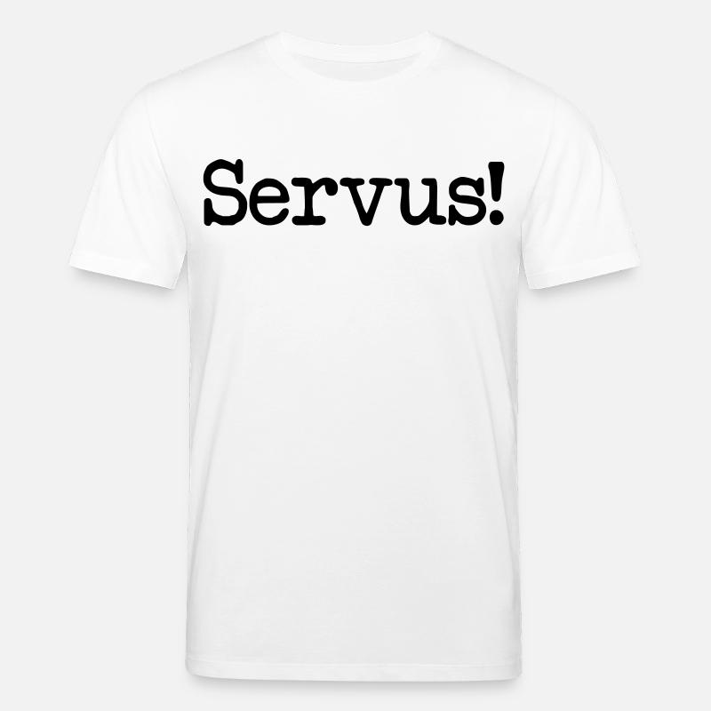 Servus! - Stanley/Stella Unisex Bio-T-Shirt CREATOR  - Weiß