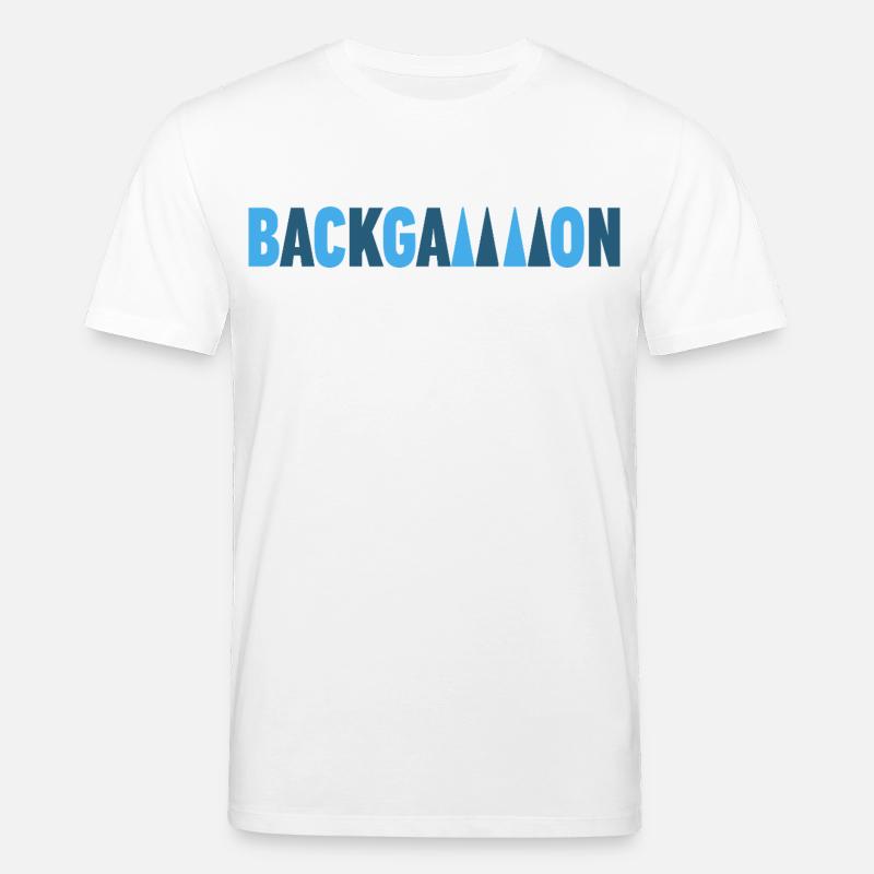 Backgammon - Stanley/Stella Unisex Bio-T-Shirt CREATOR - Weiß