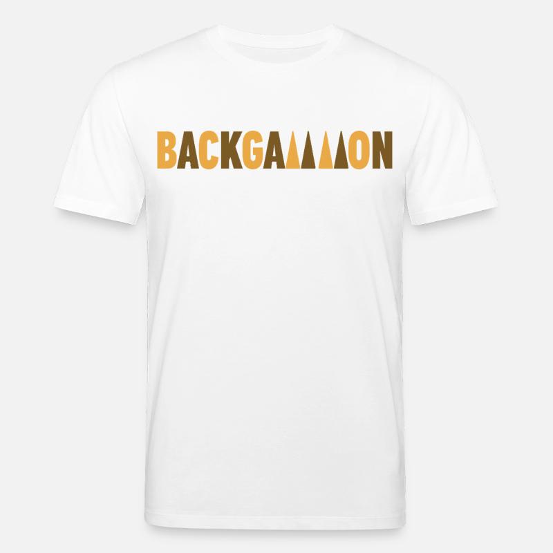 Backgammon - Stanley/Stella Unisex Bio-T-Shirt CREATOR - Weiß