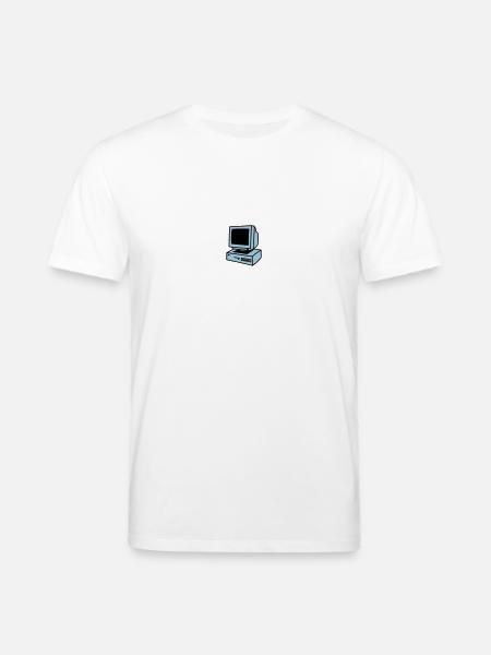 Computer - T-shirt bio CREATOR Stanley/Stella Unisexe - blanc