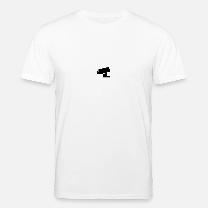 caméra de surveillance - T-shirt bio CREATOR Stanley/Stella Unisexe - blanc