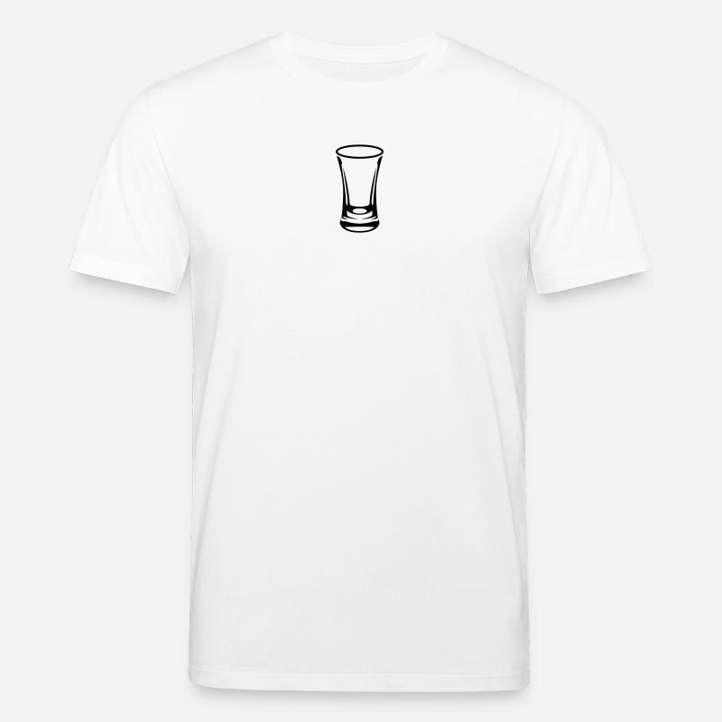 Schnapsglas - Stanley/Stella Unisex Bio-T-Shirt CREATOR  - Weiß