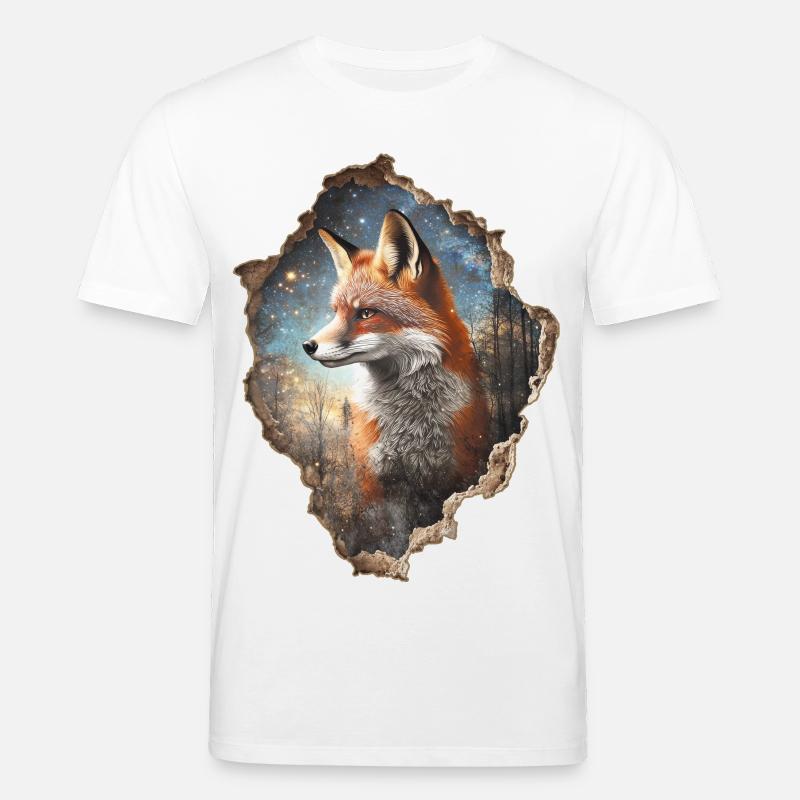 Fuchs - Stanley/Stella Unisex Bio-T-Shirt CREATOR - Weiß
