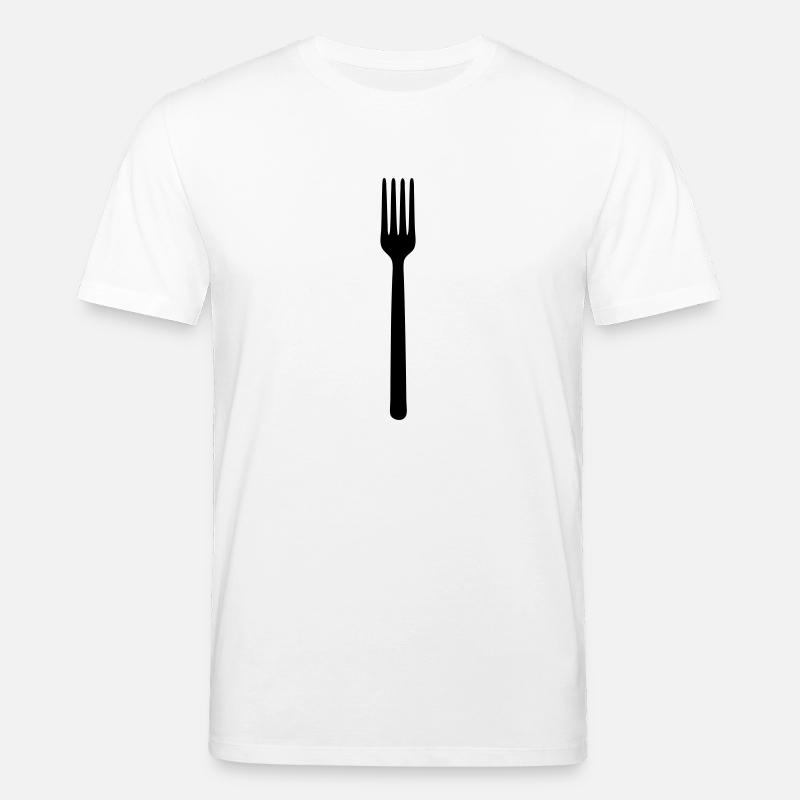 gabel - Stanley/Stella Unisex Bio-T-Shirt CREATOR  - Weiß