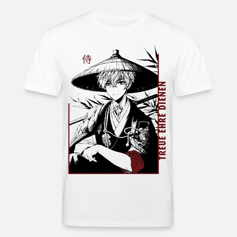 Samurai - Stanley/Stella Unisex Bio-T-Shirt CREATOR - Weiß