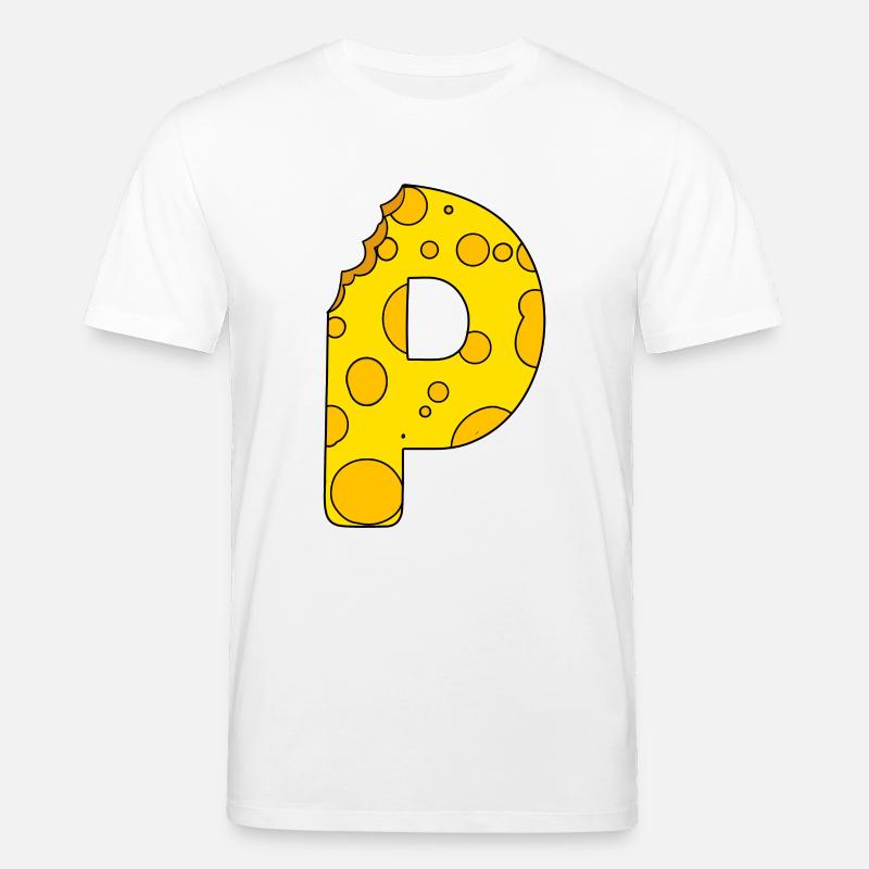 Buchstabe P - Stanley/Stella Unisex Bio-T-Shirt CREATOR  - Weiß