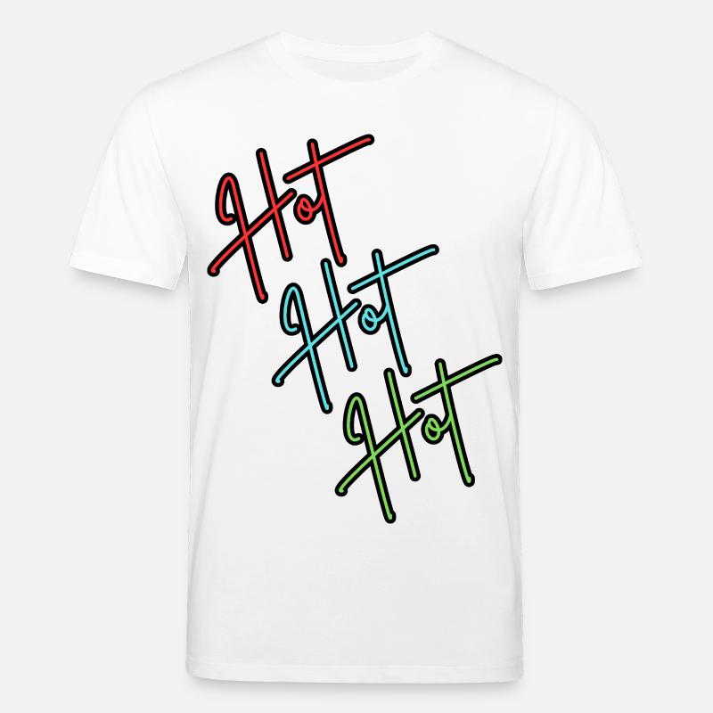 Chaud, chaud, chaud - T-shirt bio CREATOR Stanley/Stella Unisexe - blanc