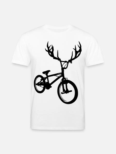 Wild bmx - Stanley/Stella CREATOR Unisex Organic T-Shirt - white