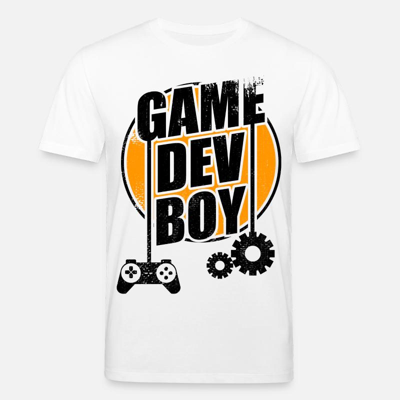Game Dev Boy - Stanley/Stella CREATOR Unisex Organic T-Shirt - white