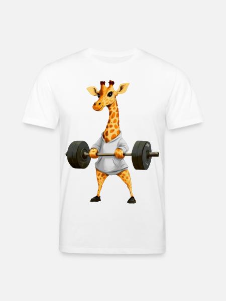 Giraffe Sport - Stanley/Stella Unisex Bio-T-Shirt CREATOR - Weiß
