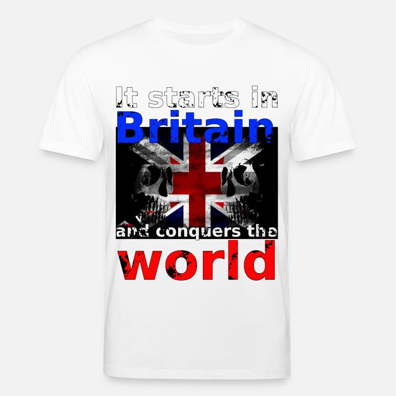Britain - Stanley/Stella CREATOR Unisex Organic T-Shirt - white