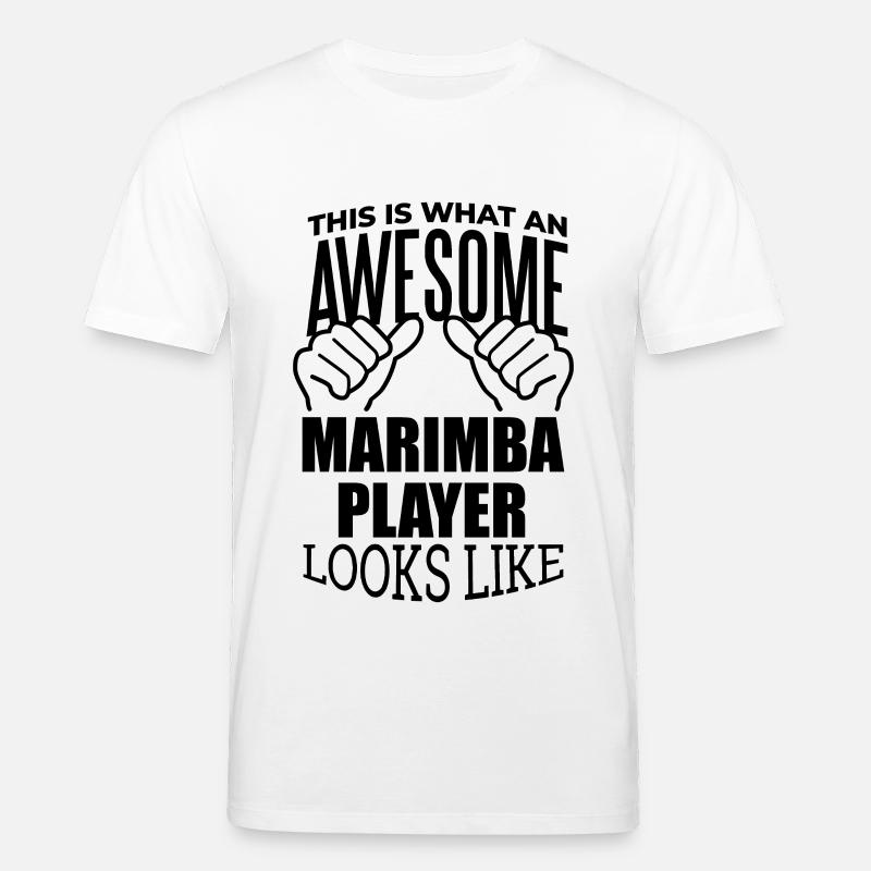 Marimba - Stanley/Stella Unisex Bio-T-Shirt CREATOR  - Weiß