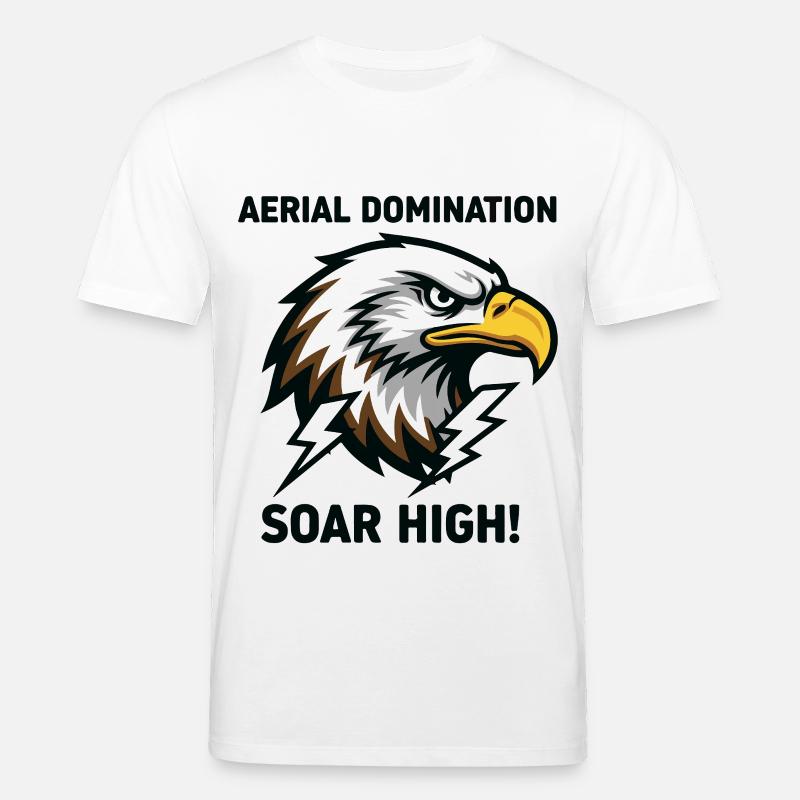 Luftbeherrschung Adler Royal Force - Stanley/Stella Unisex Bio-T-Shirt CREATOR  - Weiß