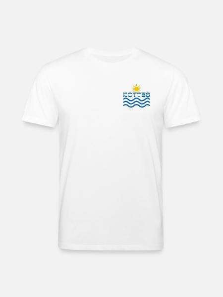 Kottes Sun Waves - Stanley/Stella CREATOR Unisex Organic T-Shirt - white