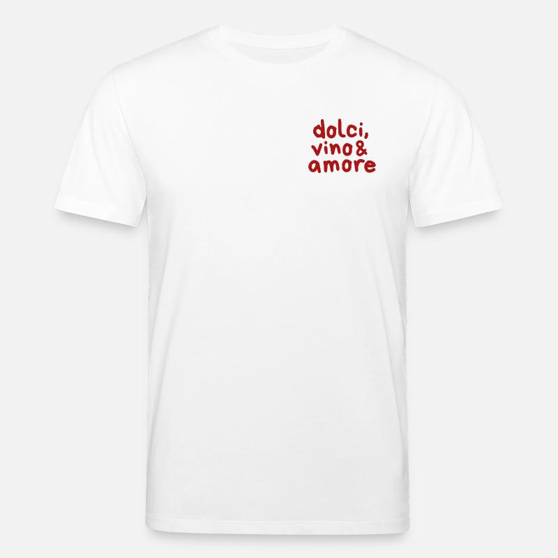 Dolci Vino Amore - Stanley/Stella Unisex Bio-T-Shirt CREATOR - Weiß