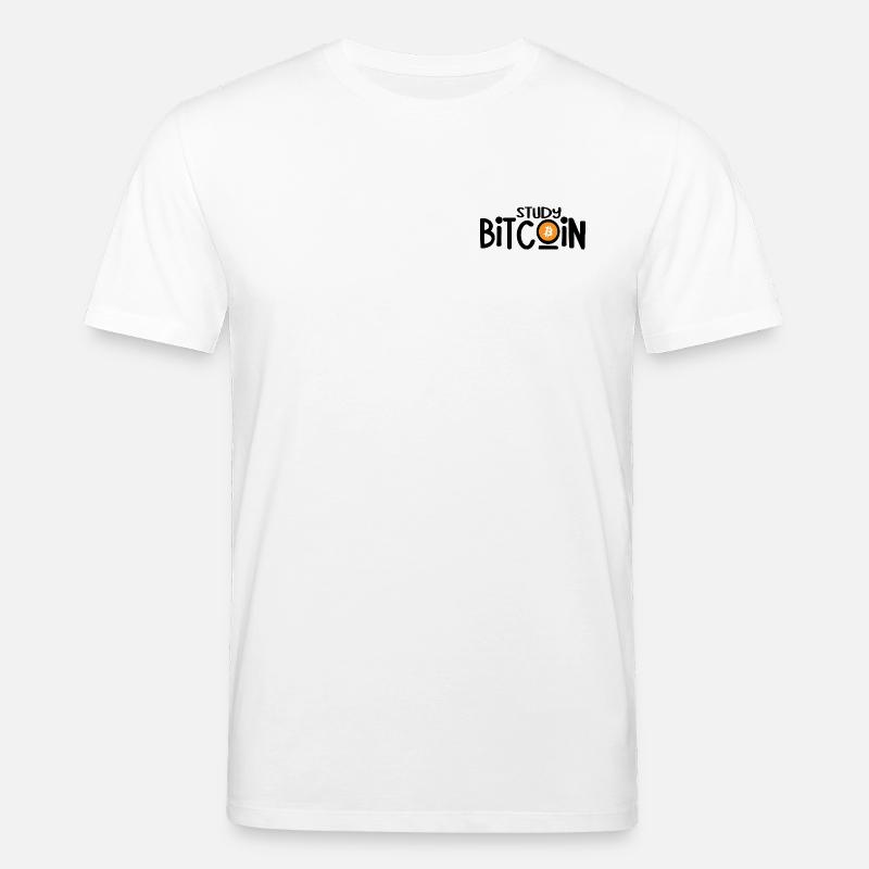Study Bitcoin - Stanley/Stella Unisex Bio-T-Shirt CREATOR  - Weiß