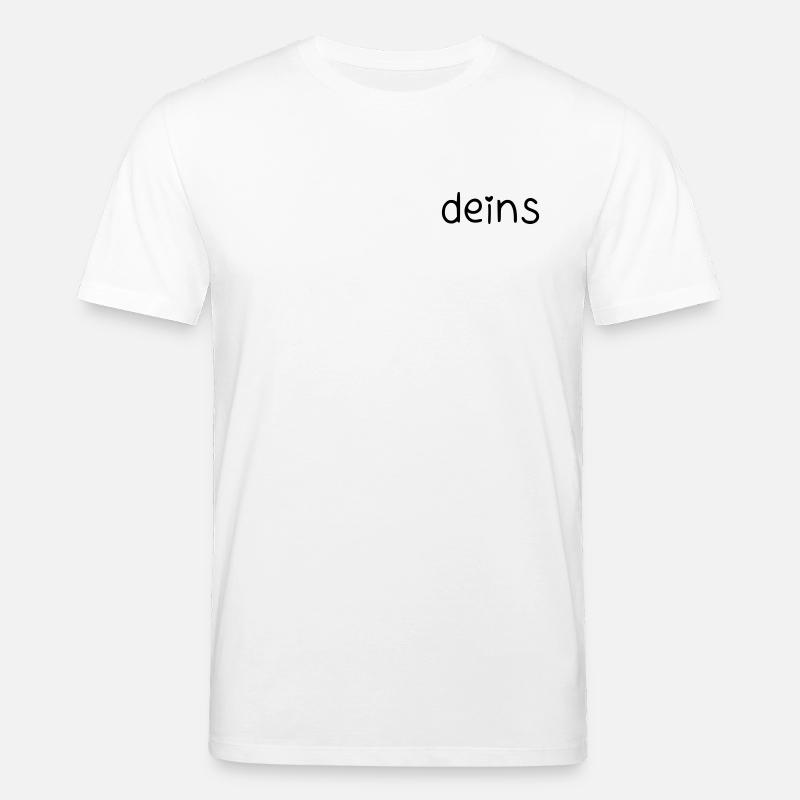 deins – mit Herz - Stanley/Stella Unisex Bio-T-Shirt CREATOR  - Weiß