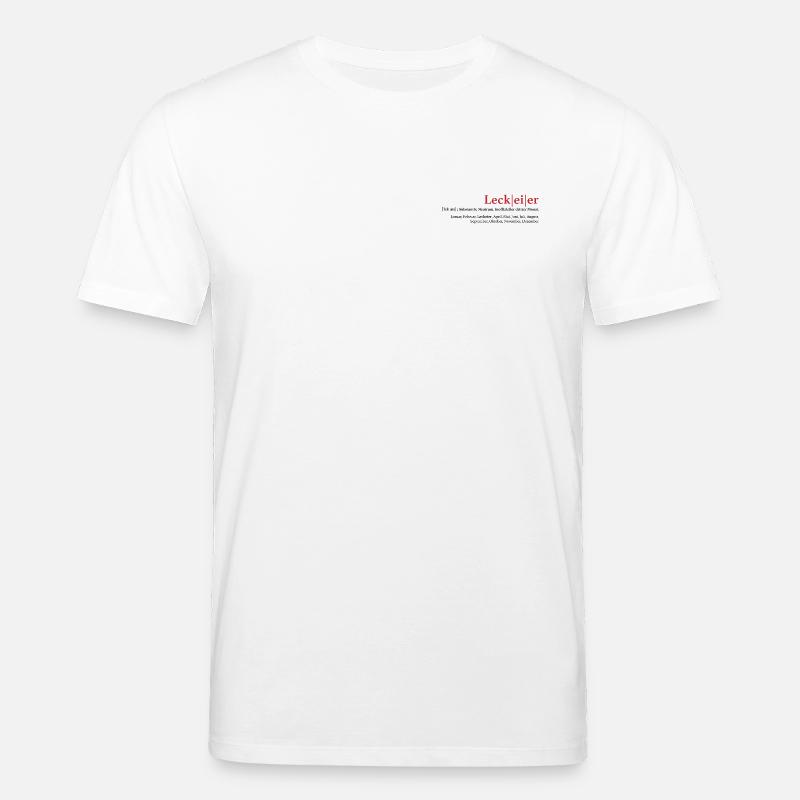 Leck Eier - Stanley/Stella Unisex Bio-T-Shirt CREATOR  - Weiß