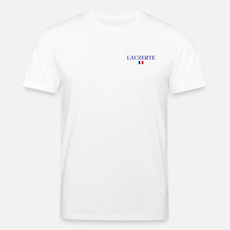 LAUZERTE-Conception du drapeau français. - T-shirt bio CREATOR Stanley/Stella Unisexe - blanc