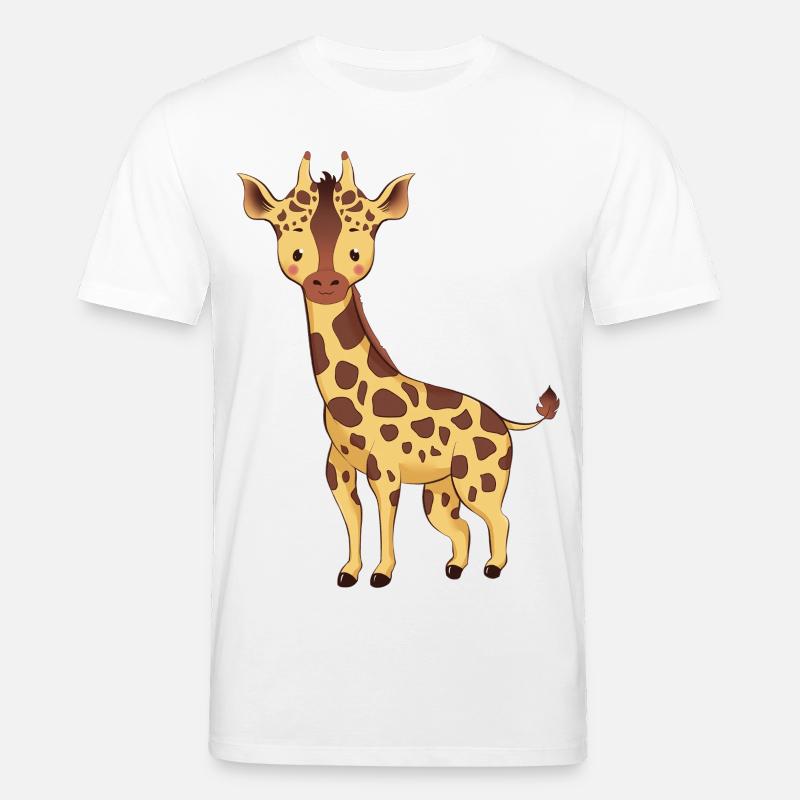 Giraffe - Stanley/Stella Unisex Bio-T-Shirt CREATOR  - Weiß