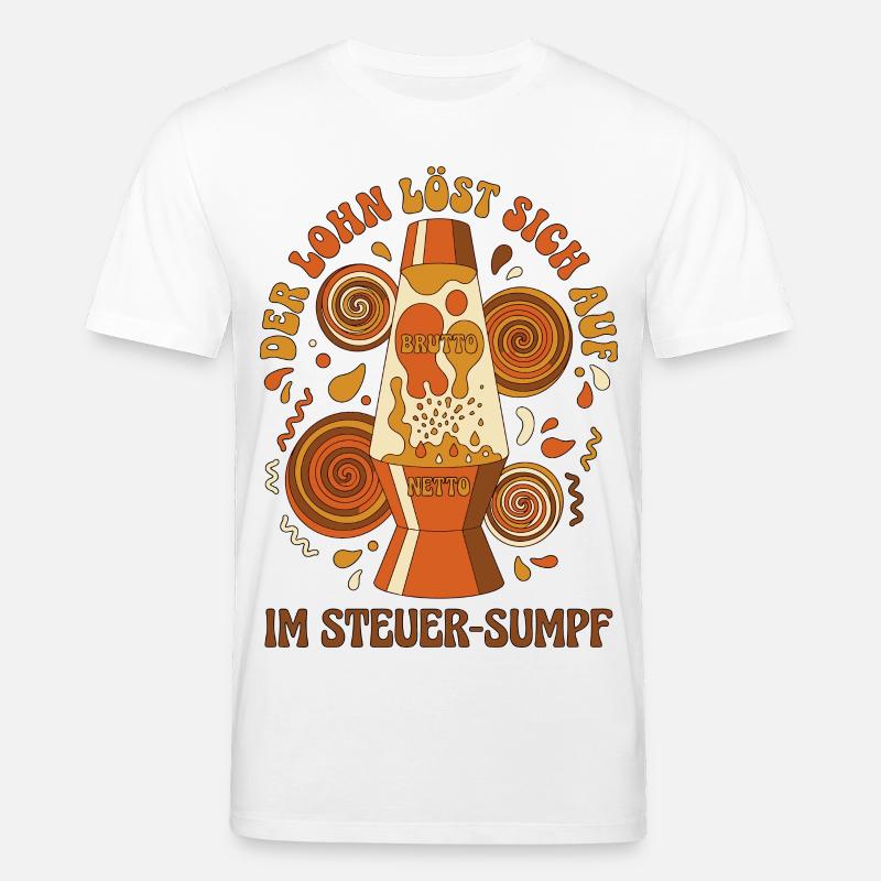 Der Lohn Löst Sich Auf - Stanley/Stella Unisex Bio-T-Shirt CREATOR  - Weiß