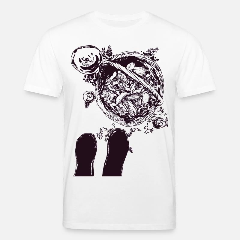 SUR LA FORÊT DE CHAMPIGNONS - T-shirt bio CREATOR Stanley/Stella Unisexe - blanc