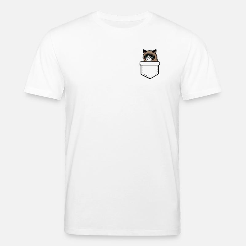 grumpy  - T-shirt bio CREATOR Stanley/Stella Unisexe - blanc