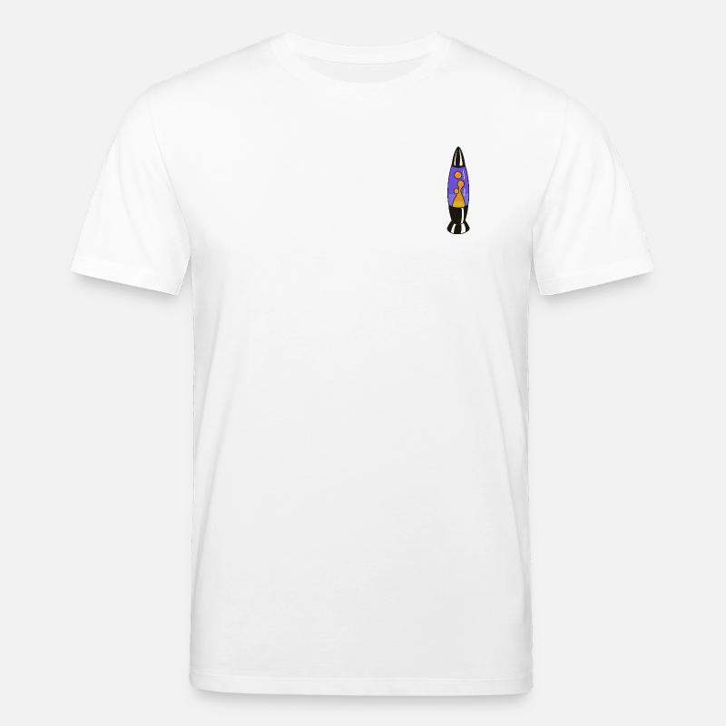 Lava Lampe Retro – Psychedelic Design - Stanley/Stella Unisex Bio-T-Shirt CREATOR - Weiß