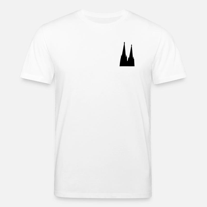 Der Kölner Dom in Köln - Stanley/Stella Unisex Bio-T-Shirt CREATOR  - Weiß
