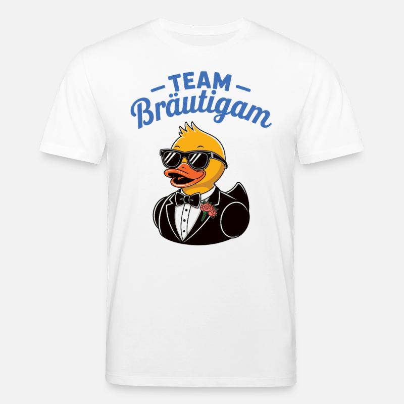 team Braeutigam - Stanley/Stella Unisex Bio-T-Shirt CREATOR  - Weiß