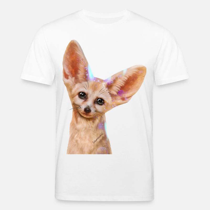 Fennec - T-shirt bio CREATOR Stanley/Stella Unisexe - blanc