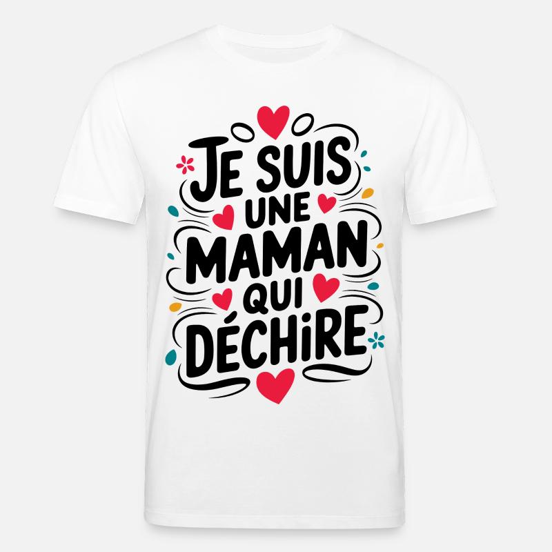 Ich bin eine Killer-Mutter - Stanley/Stella Unisex Bio-T-Shirt CREATOR  - Weiß