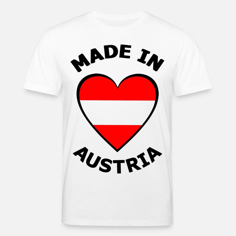 Made in Austria - Stanley/Stella Unisex Bio-T-Shirt CREATOR  - Weiß