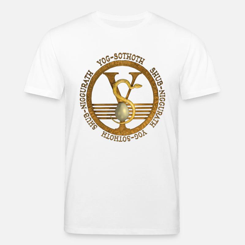 Yog Sothoth Emblem - Stanley/Stella Unisex Bio-T-Shirt CREATOR  - Weiß