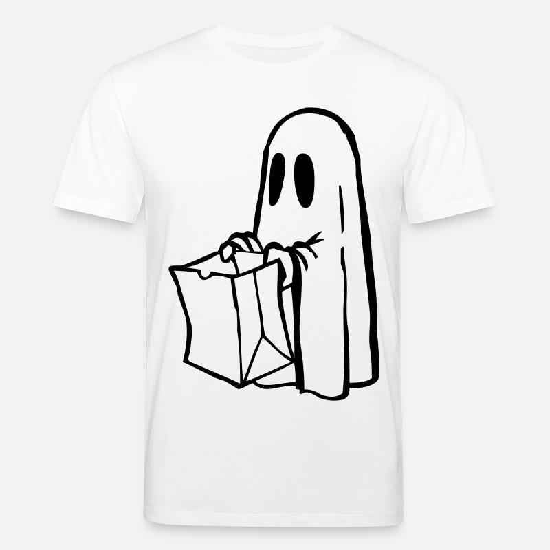 Gespenst - Stanley/Stella Unisex Bio-T-Shirt CREATOR  - Weiß