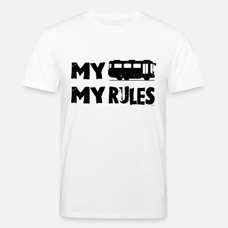 Busfahrer - Stanley/Stella Unisex Bio-T-Shirt CREATOR - Weiß
