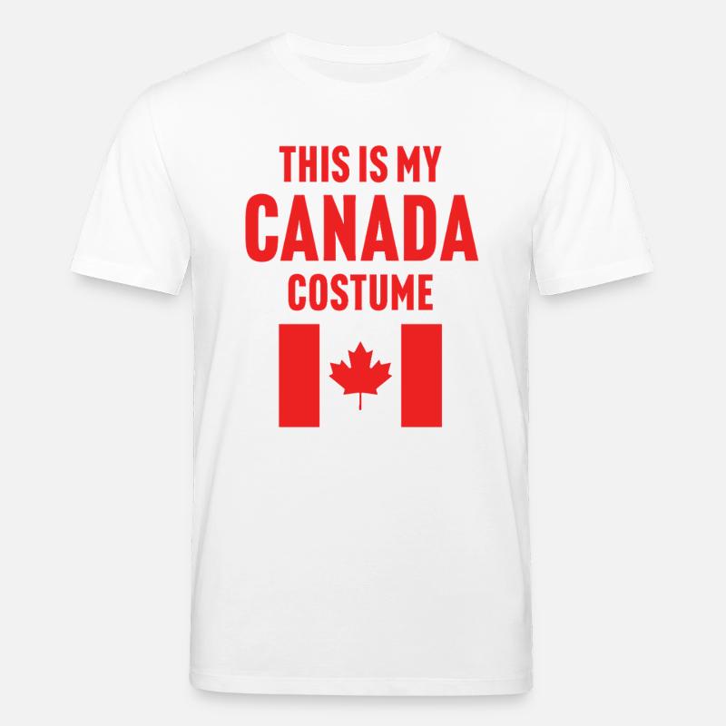 This my Canada costume - Stanley/Stella CREATOR Unisex Organic T-Shirt - white