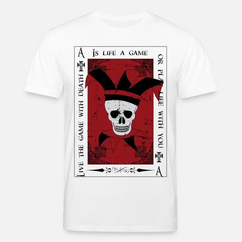 Ist das Leben Ein Spiel ? - Stanley/Stella Unisex Bio-T-Shirt CREATOR - Weiß