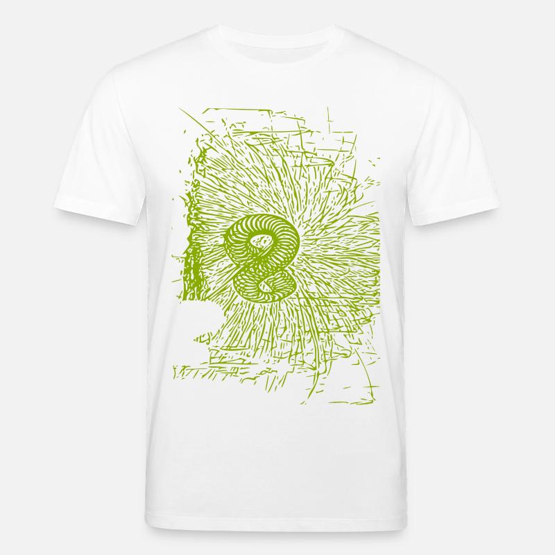 Conception abstraite - T-shirt bio CREATOR Stanley/Stella Unisexe - blanc
