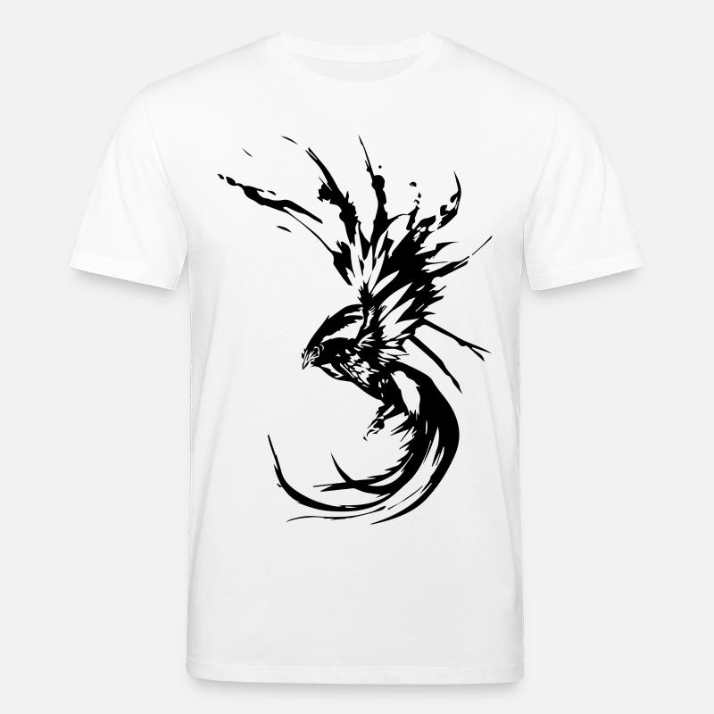 Phönix-Mythischer Vogel - Stanley/Stella Unisex Bio-T-Shirt CREATOR  - Weiß