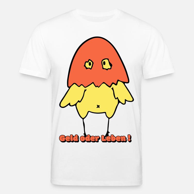 Geld oder Leben!  - Stanley/Stella Unisex Bio-T-Shirt CREATOR  - Weiß