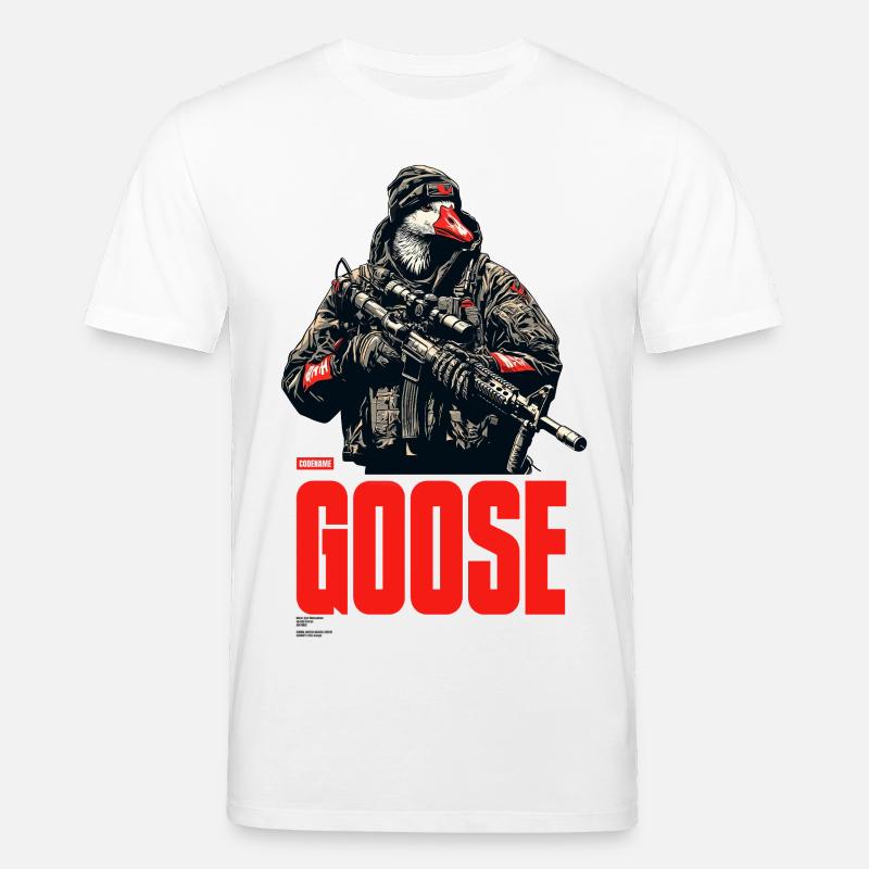 Codename Goose - Stanley/Stella Unisex Bio-T-Shirt CREATOR  - Weiß