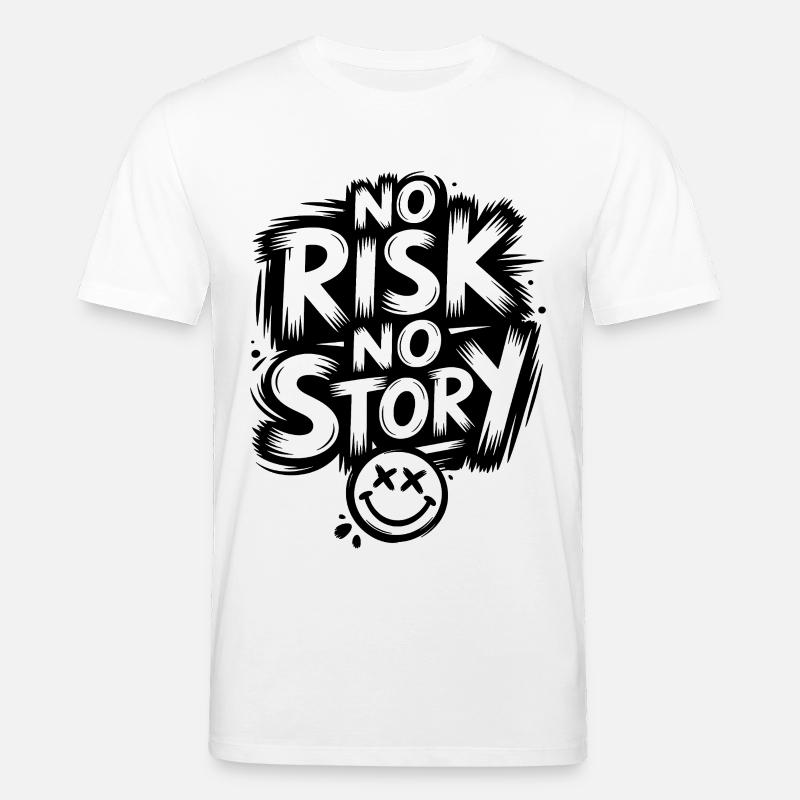 Pas de risque, pas d’histoire - T-shirt bio CREATOR Stanley/Stella Unisexe - blanc