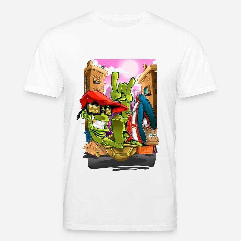 Breakdance - T-shirt bio CREATOR Stanley/Stella Unisexe - blanc