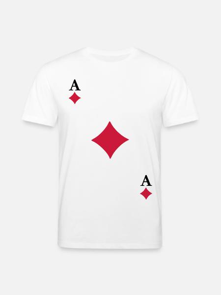 As de Carreau - T-shirt bio CREATOR Stanley/Stella Unisexe - blanc