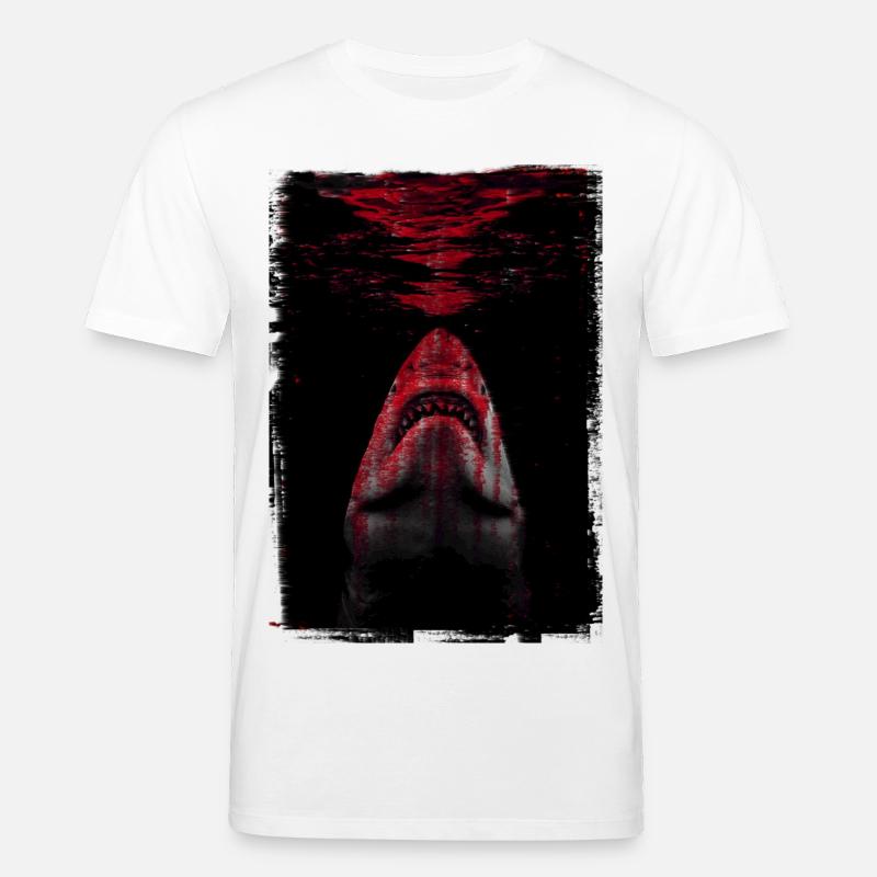 Le requin - T-shirt bio CREATOR Stanley/Stella Unisexe - blanc